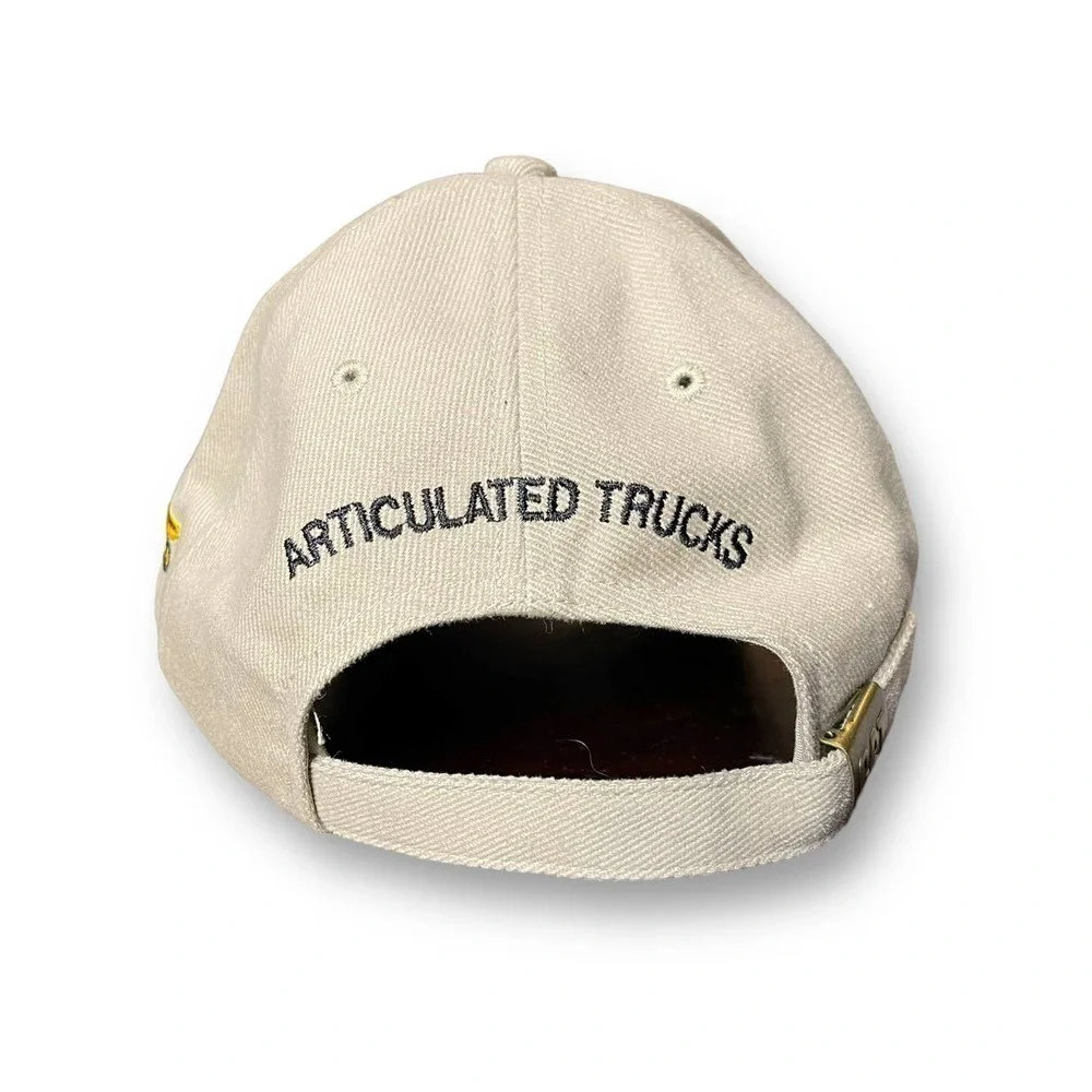 CAT Ball Cap Embroidered Caterpillar Trucks Hat Adjustable 100% Cotton Taiwan